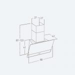 هود SKINNY زیگما | اشپزخانه پارسه