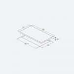 گاز رومیزی STANDARD 5G SIDE زیگما | آشپزخانه پارسه