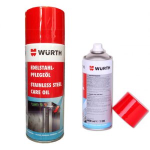 اسپری روغنی ضد لک کننده استیل و فولاد وورث آلمان